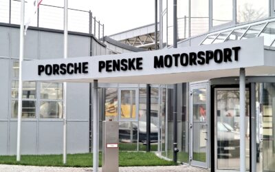 Umbauarbeiten bei Porsche Penske Motorsport